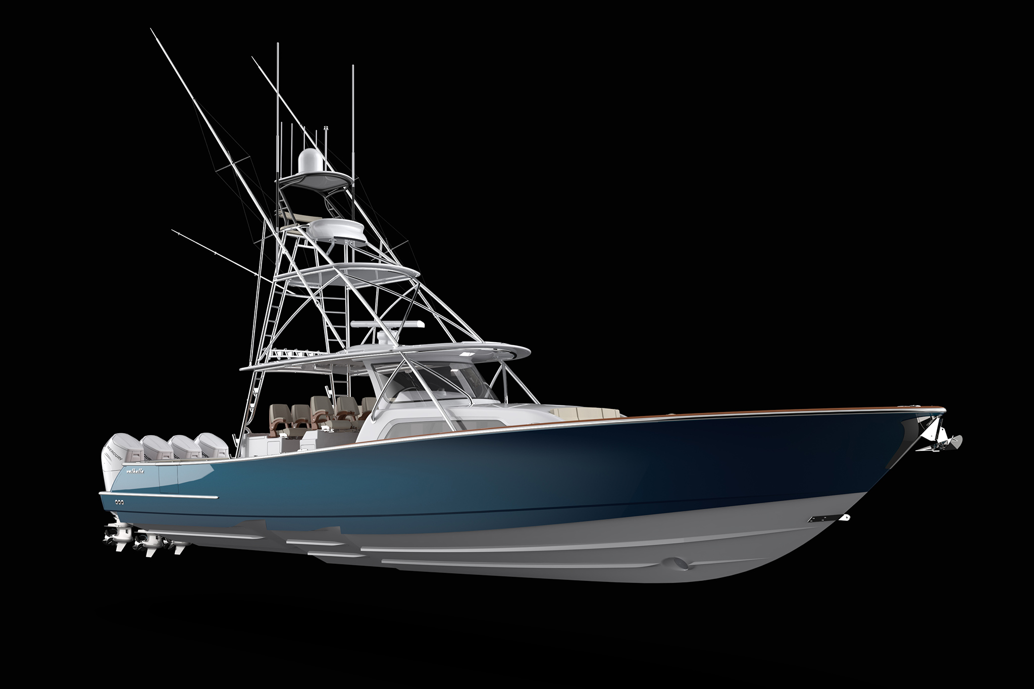 Handcrafted Atlantic Model Boat 32" 